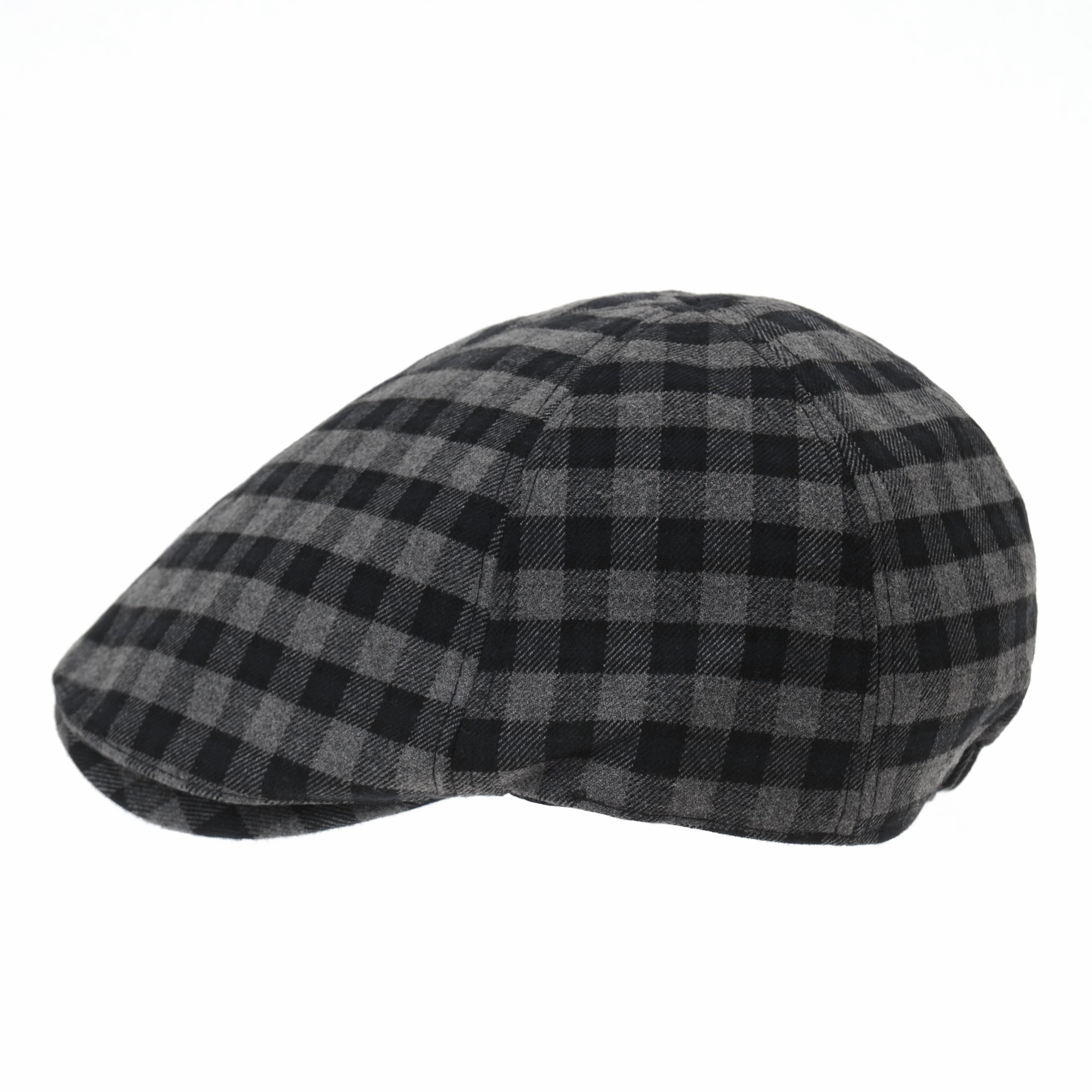 green gingham hat