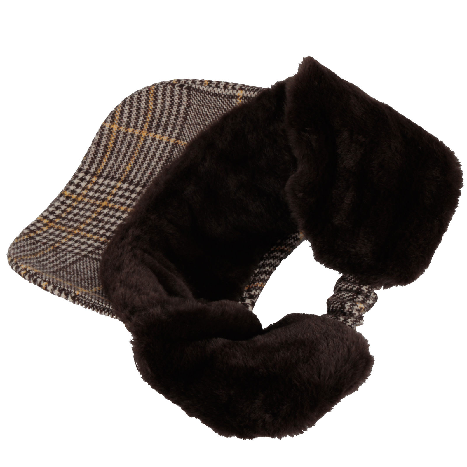 WITHMOONS Winter Warm Visor Fleece Earflap Hat Windproof Outdoor Cap ...
