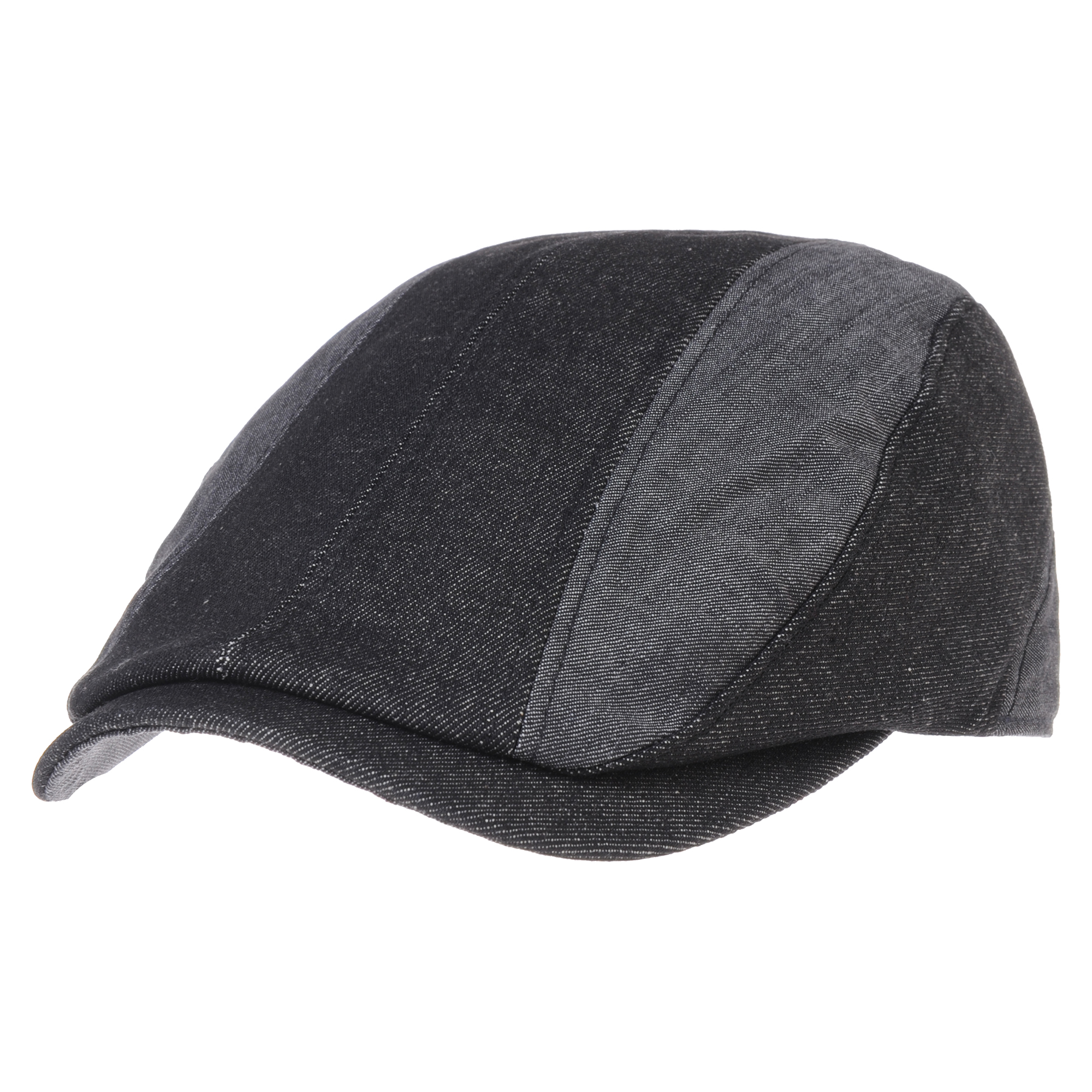 WITHMOONS Newsboy Hat Flat Cap Denim Vertical Stripe LD3299 | eBay